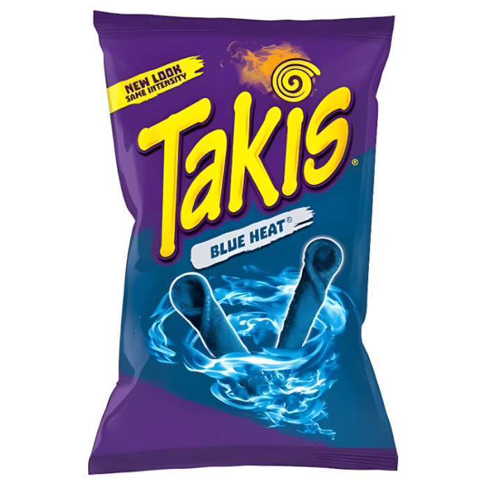  Takis Blue Heat 18 X 100 G
