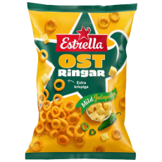  EST Ostringar Cheddar & Mild Jalapeno 18 X 200 G