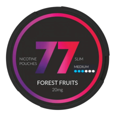  77 Forrest Fruits Slim Medium All White
