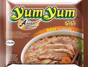 Yum Yum Yum Yum Noodle Beef 30 X 60 G