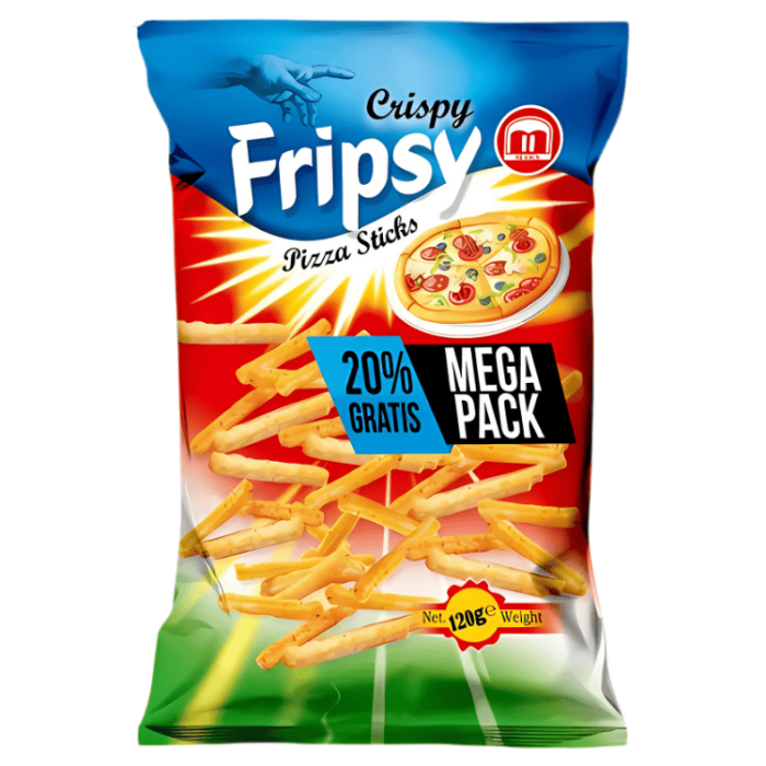  Fripsy Sticks Pizza 12 X 120 G