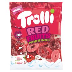 Trolli Trolli Red Fruits Mini Rings 30 X 100 G