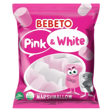  Bebeto Marshamallow Pink & White 24 X 250 G