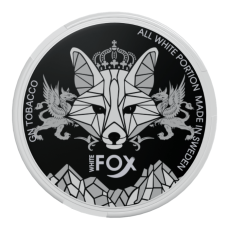  White Fox Black Edition All White Slim Portion