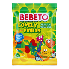  Bebeto Lovely Fruits 12 X 80 G