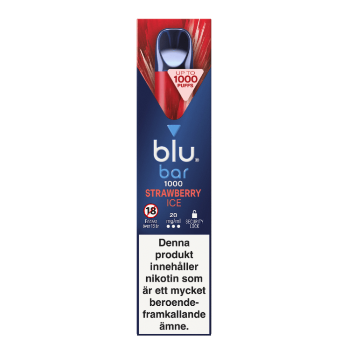  Blu Bar Strawberry Ice 20 MG