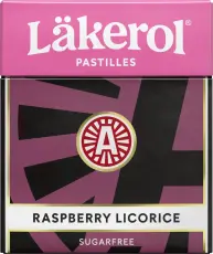 Läkerol Läkerol Raspberry Licorice 48 X 25 G