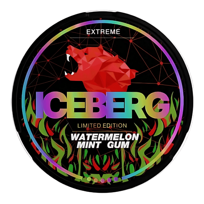  ICEBERG Watermelon Mint Gum Extreme