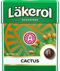 Läkerol Läkerol Cactus sockerfri 48 X 25 G