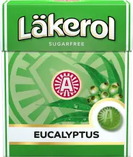 Läkerol Läkerol Eucalyptus Sockerfri 48 X 25 G