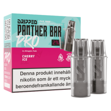  Dripped Panther Bar PRO POD Cherry Ice 10-PACK