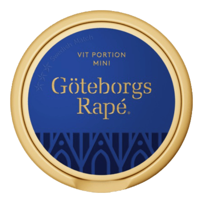  Göteborgs Rapé Mini White