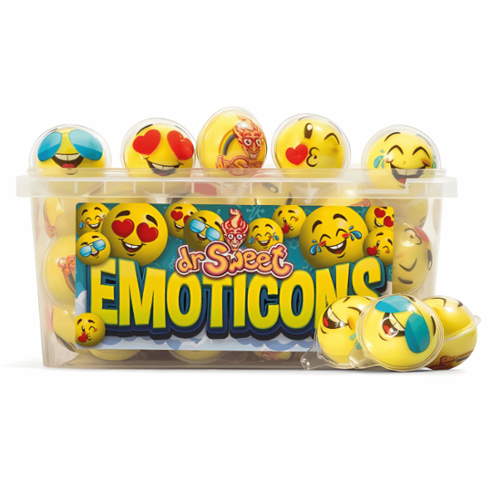  Dr. Sweet Emoticon Balls 50 X 18 G