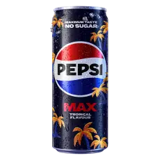  Pepsi Max Tropical 20 X 33 CL