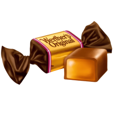 Werther's Original Werthers Chocolate Toffees 6 X 1 KG