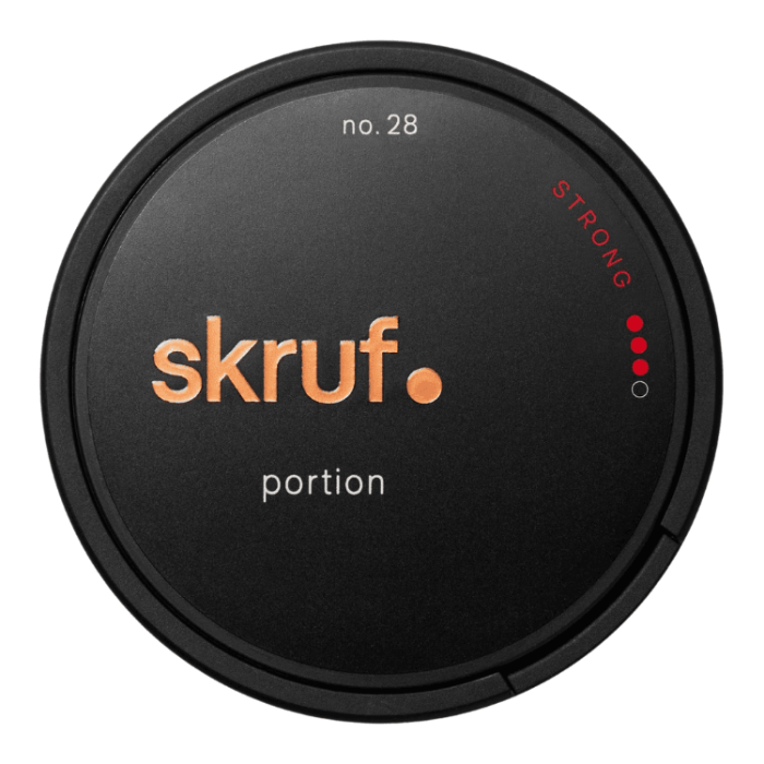 Skruf no. 28 Portion Strong