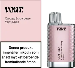  VONT Cube Creamy Strawberry 20 MG