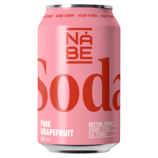  N&Aring;BE Pink Grapefruit Soda 12 X 33 CL
