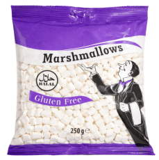  Q'licious Marshmallows Halal Vanilla Mini 18X250G
