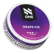  N One Slim Grape Ice All White