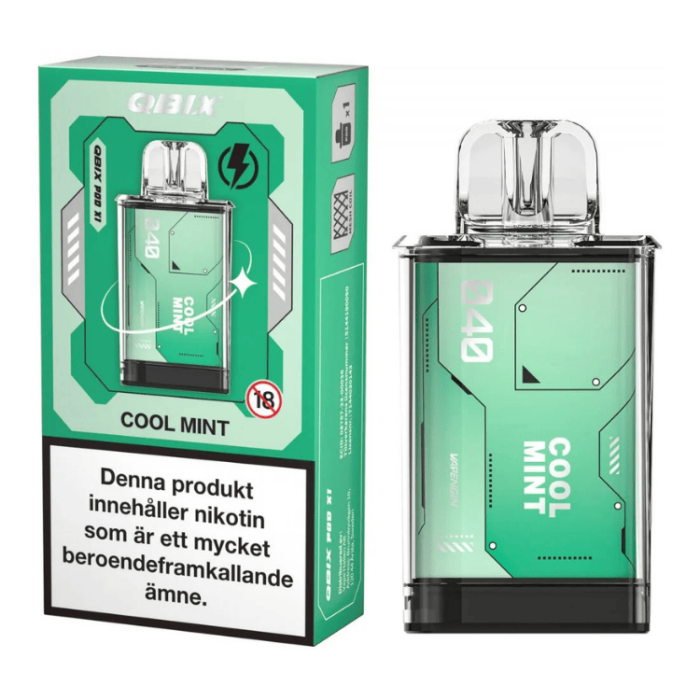  QBIX 14 MG Cool Mint 10-PACK
