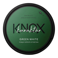  Knox Karaktär Green White