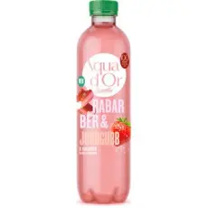 Aquador Aquador Sparkles Rabarber & Jordgubb 12 X 50 CL