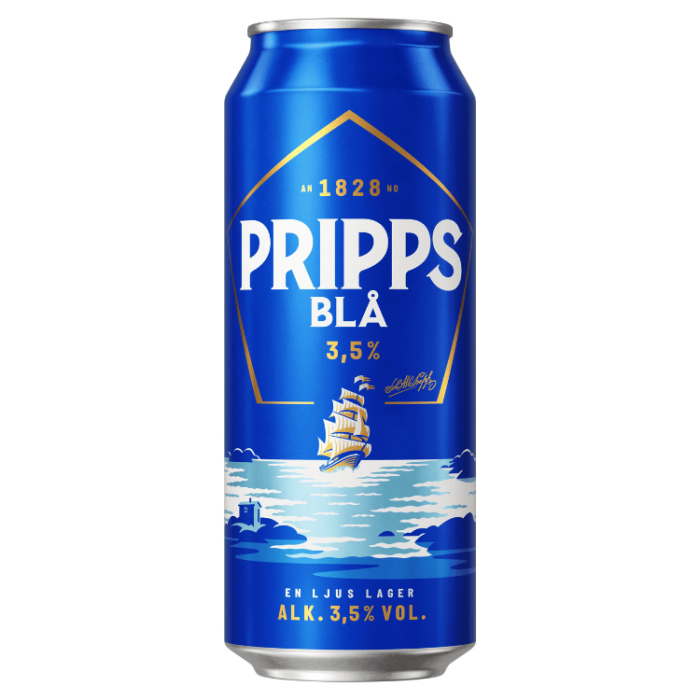 Carlsberg ÖL Pripps Blå 3,5% 24 X 50 CL