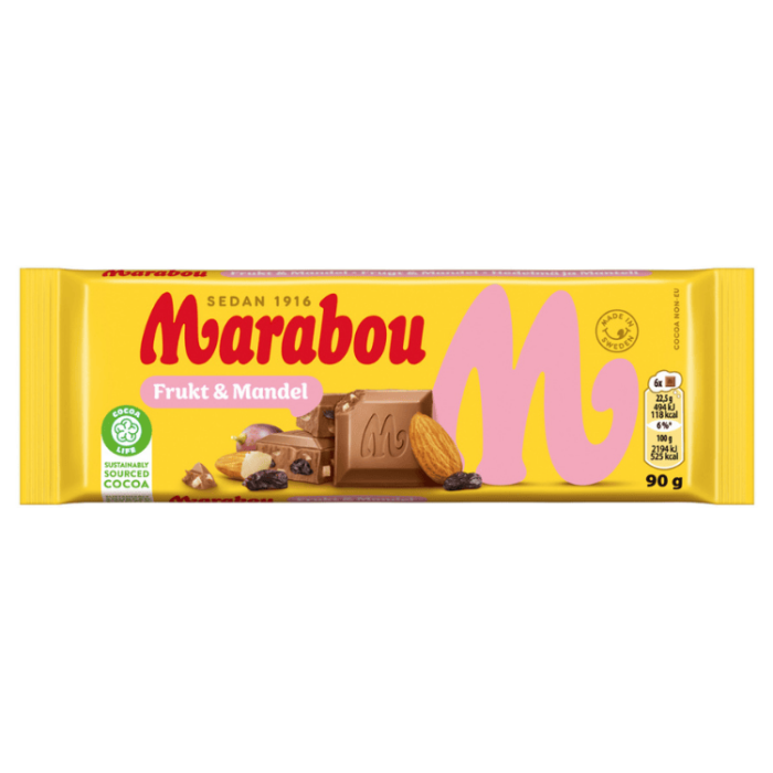  Mar Frukt & Mandel 24 X 90 G