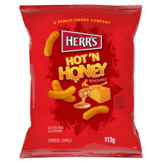  Herrs Curls Hot N Honey 12 X 113 G