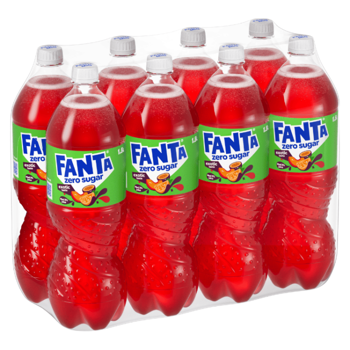 Fanta Fanta Zero Exotic 8 X 1,5 L
