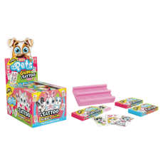  Johny Bee Cute Pets Bubble Gum Tattoo 200 X 5 G