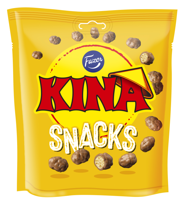  Fazer Kina Gul Snacks storpåse 15 X 200 G