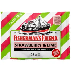 Fishermans Friend Fishermans Strawberry Lime SF 24 X 25 G