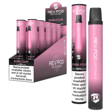  REV Disposable 10 MG Bubblegum 10-PACK