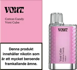  VONT Cube Cotton Candy 20 MG