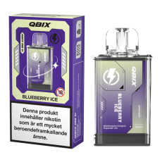  QBIX 14 MG Blueberry Ice 10-PACK