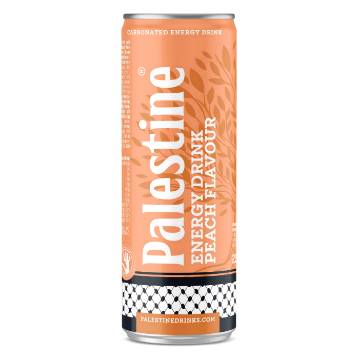 Palestine Energy Drink Peach 24 X 33 CL