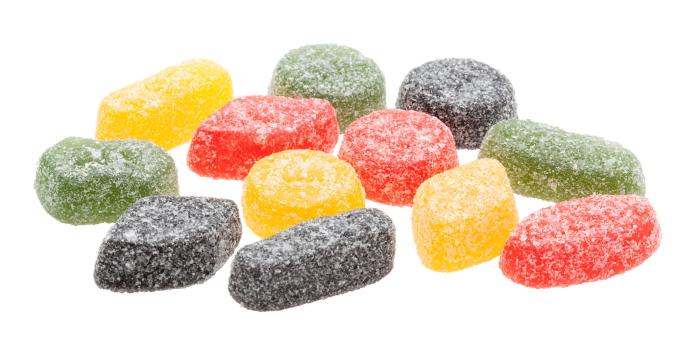 Skånekonfektyr Skåne Sour English Winegums 2 KG