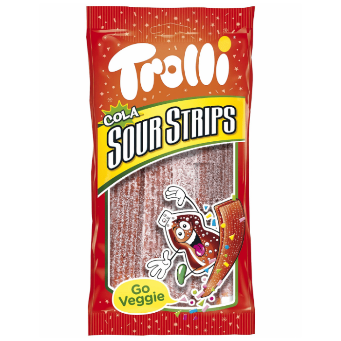 Trolli Trolli Sour Strips Cola 24 X 85 G