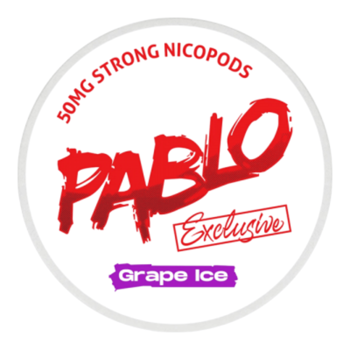  PABLO Exclusive 50 MG Grape Ice All White