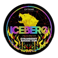 ICEBERG Strawberry Banana Gum Extreme 50MG