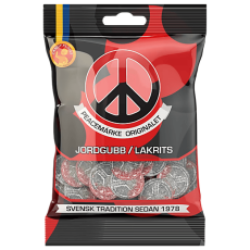  Peace Märken Jordgubb/Lakrits 18 X 80 G