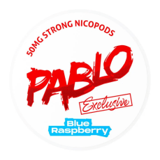  PABLO Exclusive 50 MG Blue Raspberry All White