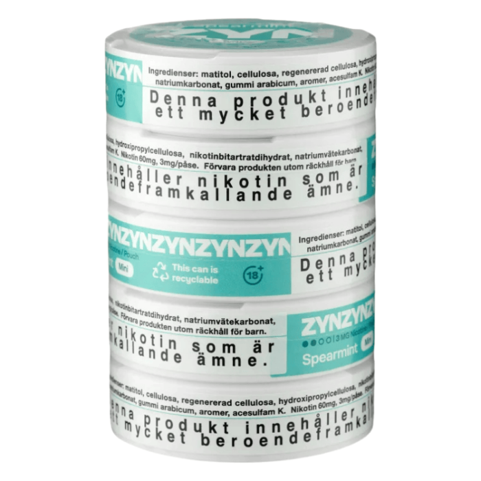  ZYN Spearmint Mini S2