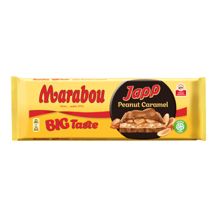 Marabou MAR Big Taste Japp Peanut Caramel 13 X 276 G