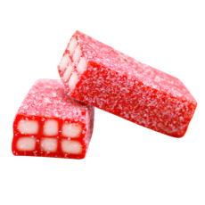 Damel Damel Strawberry Fizzy Bricks 1 KG