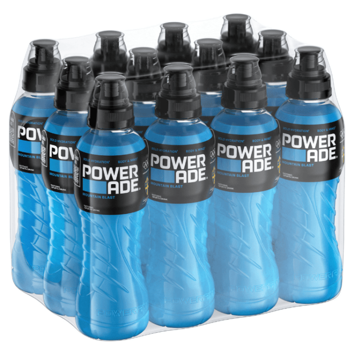 Powerade Powerade Mountain Blast ION4 12 X 50 CL