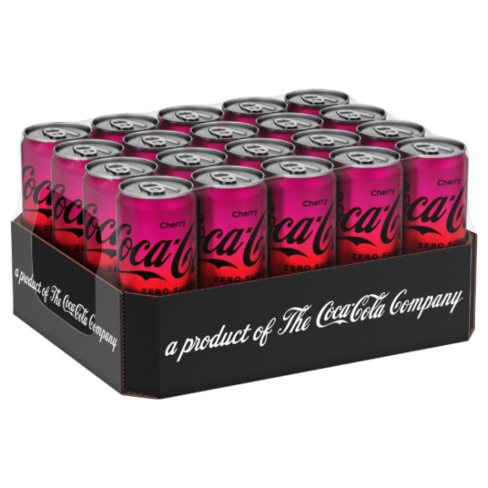 Coca-Cola Coca Cola Zero Cherry 20 X 33 CL