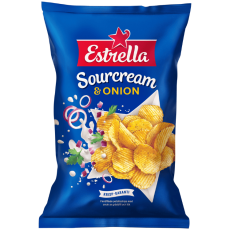 Estrella Estrella Sourcream & Onion 21 X 175 G